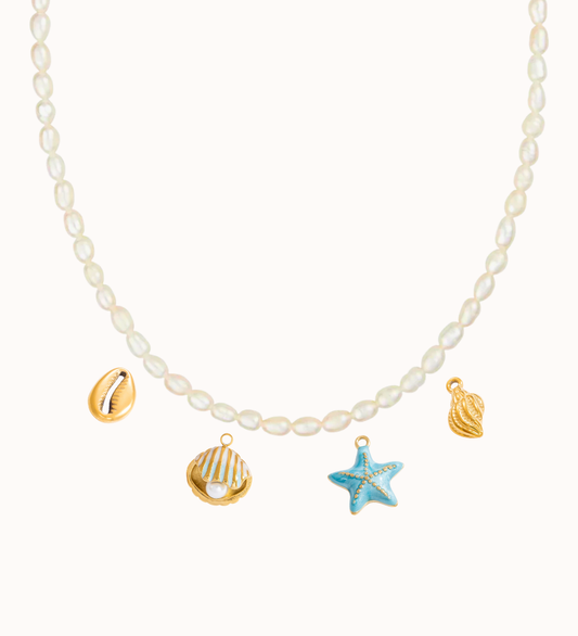 Design your own necklace - Freshwater pearl strand Isla Eme