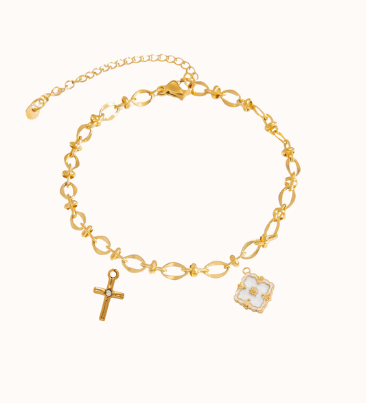 Design your own bracelet - Oval link chain Isla Eme