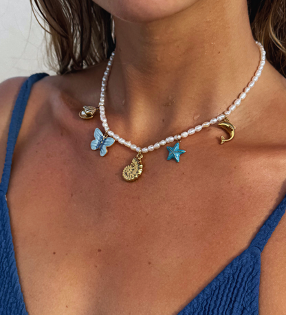 Design your own necklace - Freshwater pearl Isla Eme