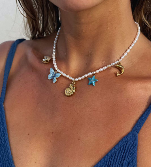 Design your own necklace - Freshwater pearl Isla Eme