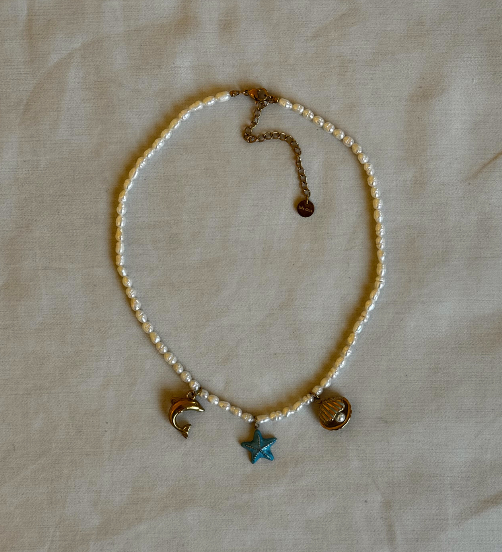 Design your own necklace - Freshwater pearl strand Isla Eme