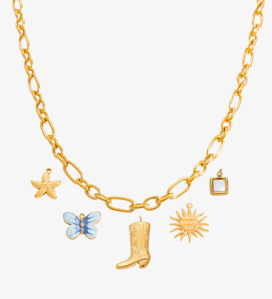 Design your own necklace - Oval loop Isla Eme